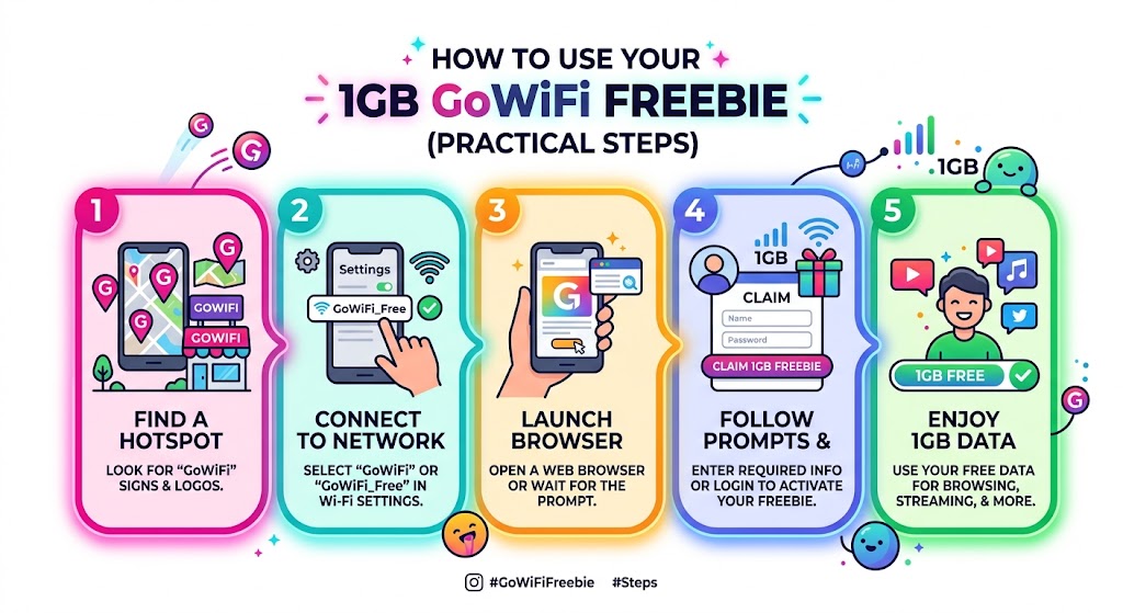 How to connect to GoWiFi hotspot using TM EZ70 EasySURF70 promo — step-by-step guide